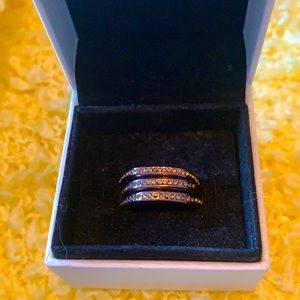 Fossil stackable rings